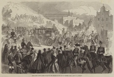 State Visit of the Queen of Spain to the Church of Our Lady of Atocha